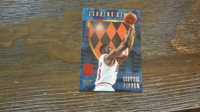 95-96 FLEER ULTRA #9 OF 12 SCOTTIE PIPPEN SCORING KING HOT PACKS