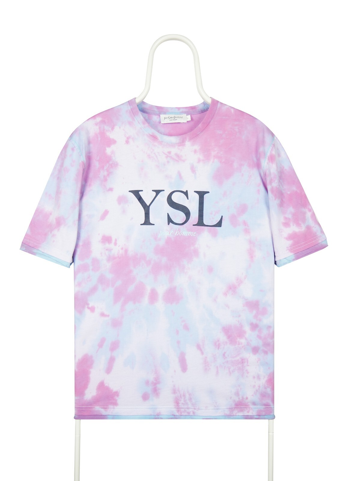 SAINT LAURENT T shirt Ysl Pour Homme vintage color colorante custome