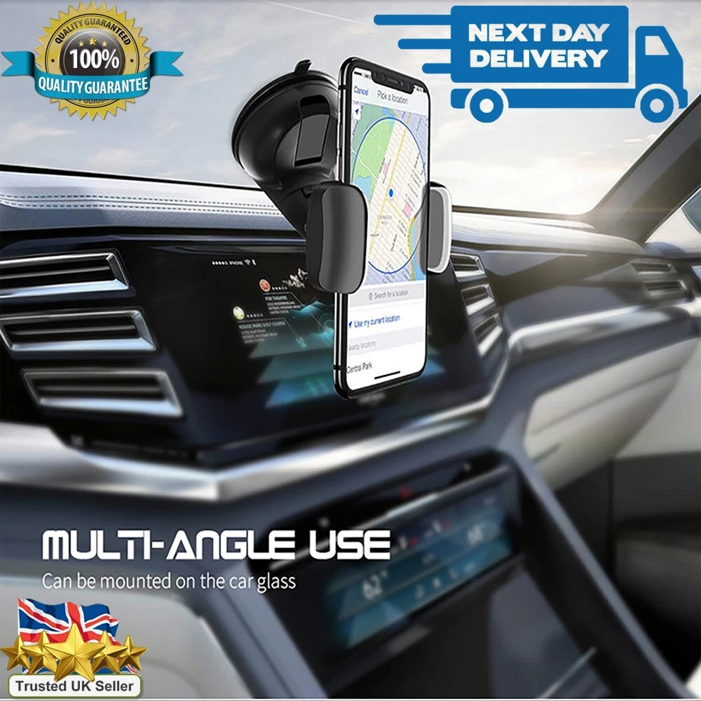 360 In Car Mobile Phone Holder Dashboard Suction Home Universal