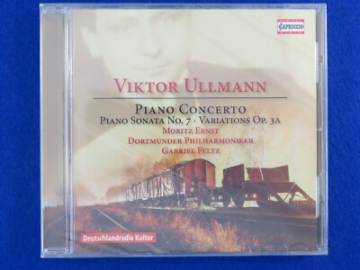 Viktor Ullmann Piano Concerto Sonata Variations M Ernst G Feltz - Brand New - CD