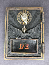 Antique U.S. Post Office Mail Box Door #172 F...