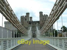 Photo 6x4 Suspension Bridge Conwy Conwy Suspension Bridge and Castle from c2005