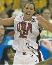 NATALIE WILLIAMS Signed 8 x 10 Photo WNBA Basketball LAS VEGAS ACES Olympics USA