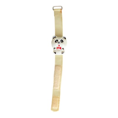 1985 Kids Stellar Animal Watch Panda Bear Hong Kong Childs Plastic Vintage