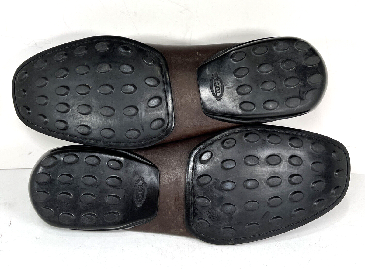 Tod’s Men’s Brown Leather Driving Loafers-US 8.5-EU 41-42 (Marked UK/Italian 7) Man BROWN Loafers in Leather XXM48L0IX80AKT6CS800 | Tods main image 3