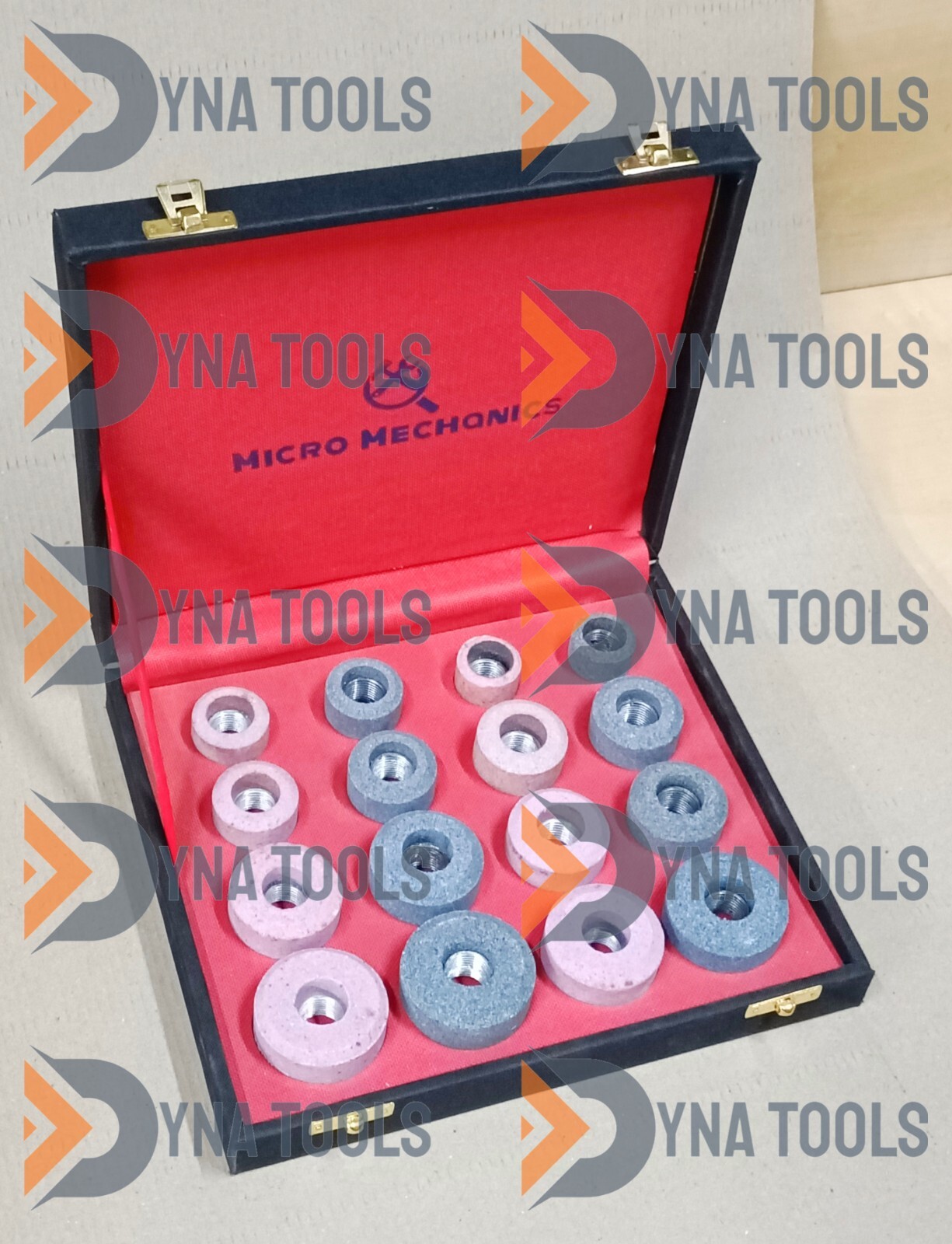 Valve Seat Grinding Stones Set Of 16 Pcs For Sioux Holder 11/16" Thread