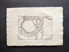 Condè, Teatro della Guerra Vincenzo Coronelli, Stampa 1707