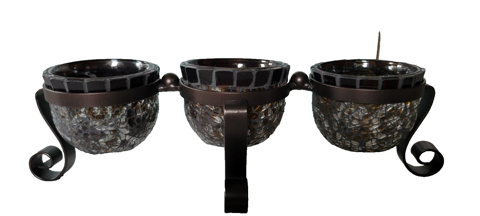 Candelabros Moderno Vidrio PartyLite y accesorios