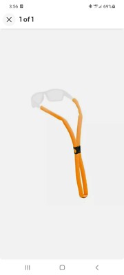  CHUMS FLOATING CLASSIC EYEGLASS RETAINER LANIARD , BRIGHT  ORANGE ,NEW UNUSED 