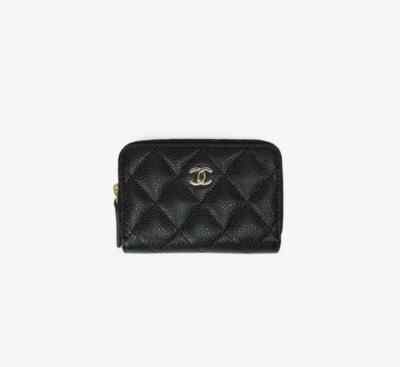 Chanel Classic Zip Doll Card Holder (Gold)
