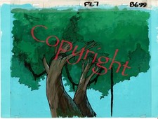 Flash Gordon Production Animation Background Filmation 1979-1981 A-07