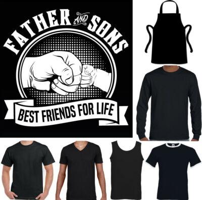 Vater & Söhne Beste Freunde fürs Leben Herren lustiges Vatertag T-Shirt