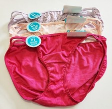3 Vanity Fair Illumination Bikini Panty Multi 18108 Sz 5/S - NWT