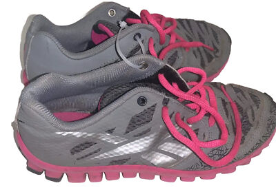 Reebok Zigtech Zigsonic 2 Running Shoe Women's Sneaker Gray Grey Pink 13 1/2
