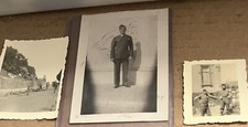 Original WW2 Field Pictures of U S Soldiers Lot 2 / 3 Black White 2 3 Photos