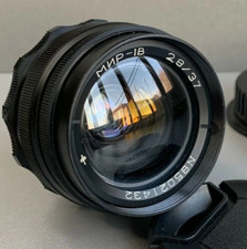 Photo Lens Mir-1B 2.8/37 mm Cine mod Canon EF mount
