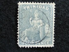 TRINIDAD - SCOTT# 65 - USED - CAT VAL $ 13.00