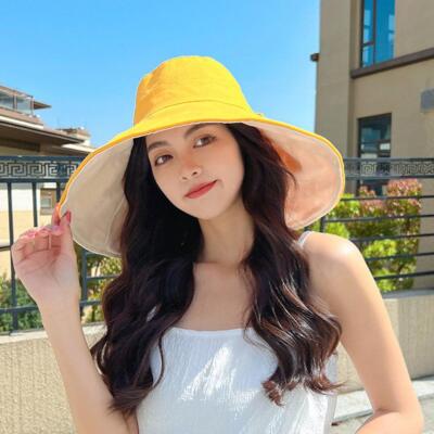 Hat summer fisherman hat sun hat foldable travel sun hat GX EW N Y2O3 P1V4  V5B7
