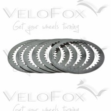 TRW Clutch Steel Plates fits Suzuki GN 400 TD Spoked Wheel 1980-1982