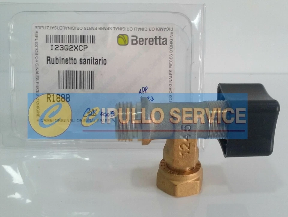RUBINETTO SANITARIO BERETTA RICAMBIO ORIGINALE R1888