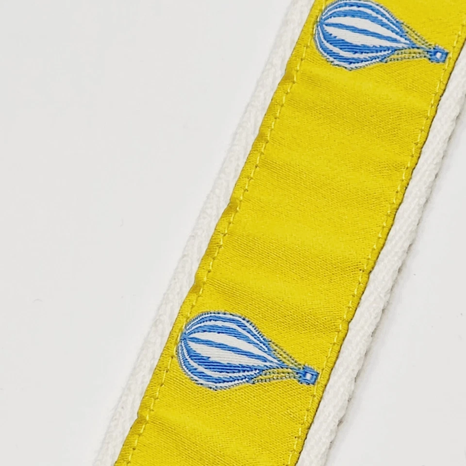 Cinturón Mujer Ralph Lauren Globo Aire Caliente Cinta D Anillo Pequeño 33" Largo Amarillo Foto 4 de 4