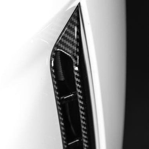 Carbon Fibre Front Bumper Side Trim Air Vent Cover For Kia Sorento MQ4 2021-2023 - Picture 6 of 6