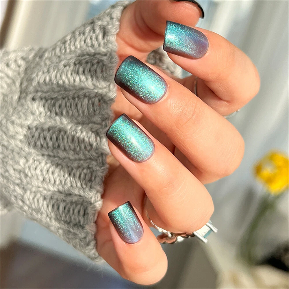 Simple Glitter Nail Designs For Short Nails