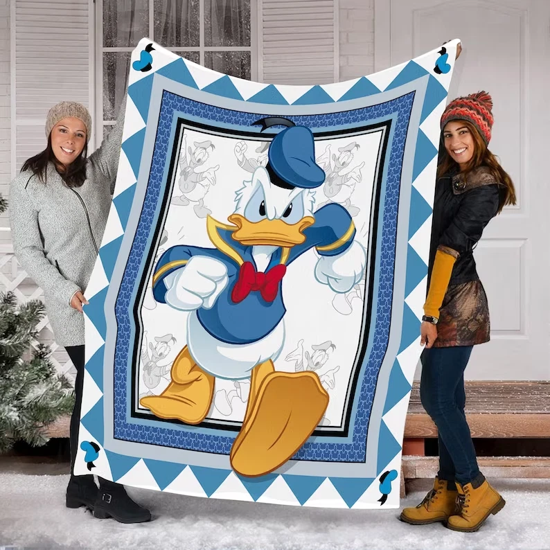 Donald duck fleece blanket sale