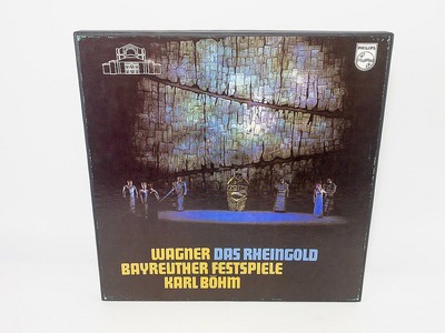 Wagner Das Rhinegold, Karl Bohm, Bayreuther Festspiele 3-LP Box Set - EX, Nice