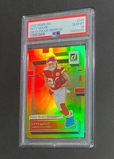 2022 DONRUSS SKYY MOORE RATED ROOKIE PRESS PROOF PREMIUM CHIEFS #324 RC - PSA 10