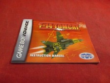 F-14 Tomcat Nintendo Game Boy Advance Instruction Manual Booklet ONLY