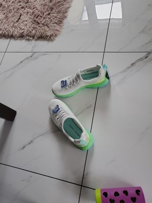Sketchers Slip-ins Gr. 37 Weiß Grün Neu Ultra Light