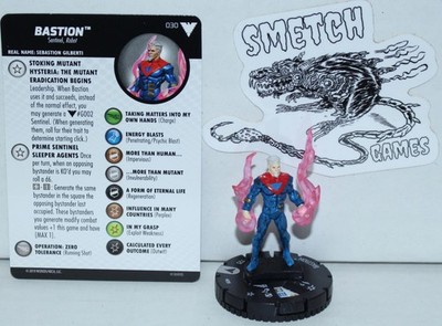 XDPS 030 Bastion Rare Figure - Marvel Heroclix X-Men Dark Phoenix Saga 2019