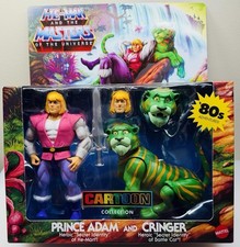 MOTU Origins Cartoon Collection Prince Adam & Cringer 2-Pack Mattel