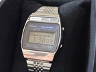 Vintage Seiko A156-5029 Lc Lcd Solar Digital Watch