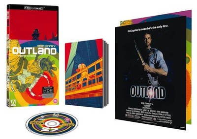 Outland [4K UHD Blu-ray] (1981) Arrow Video UK Limited Edition Sean Connery Film