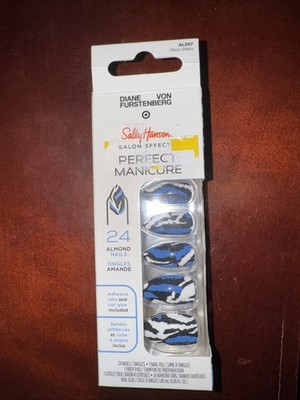 Sally Hansen Salon Effects Nail Strips Almond 24 Pack