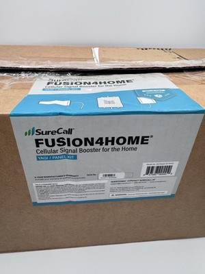 SureCall Fusion4Home Cellular Signal Booster for Home - Yagi/Panel Kit