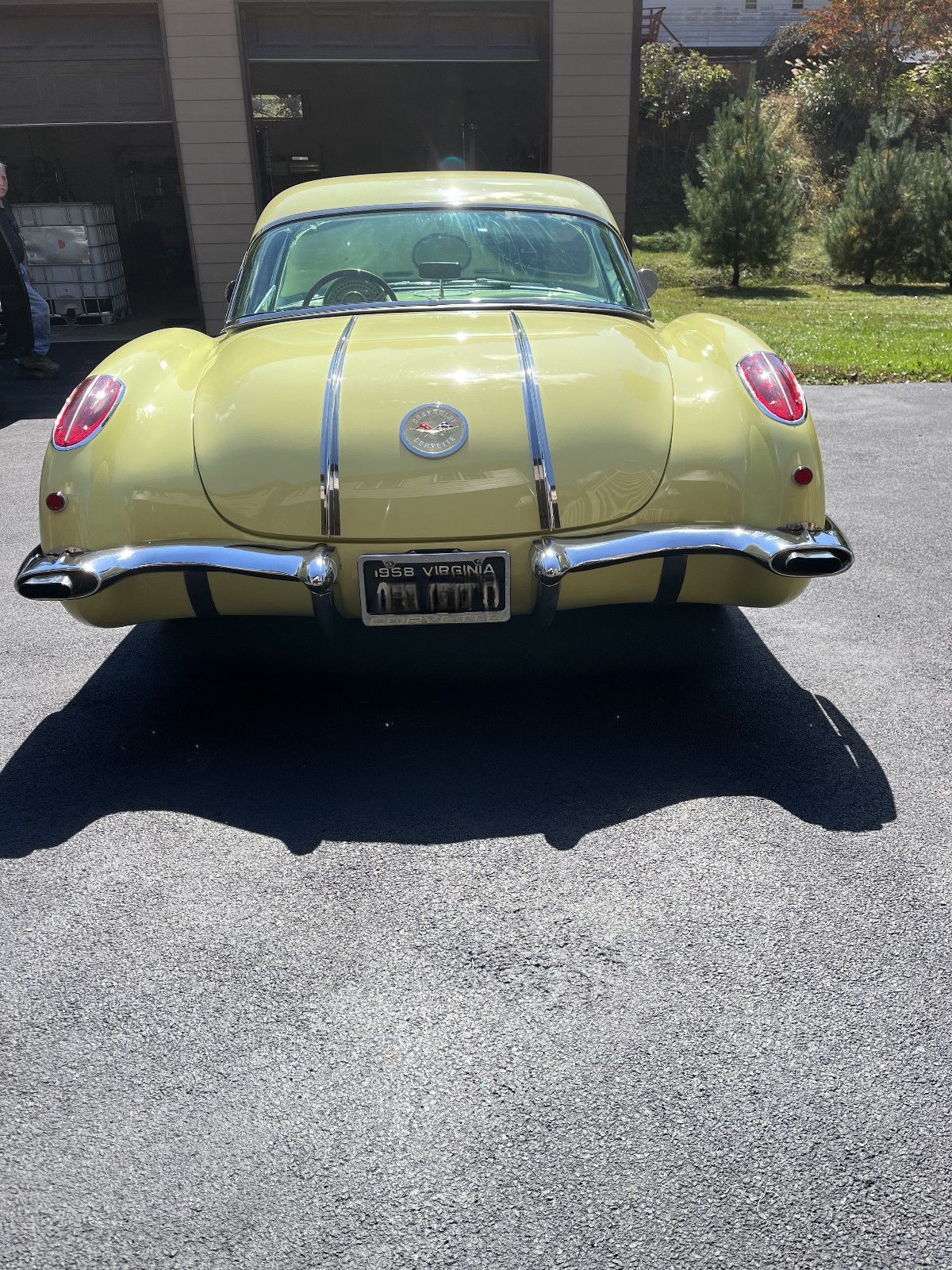 1958 Yellow Chevrolet Corvette   | C1 Corvette Photo 4