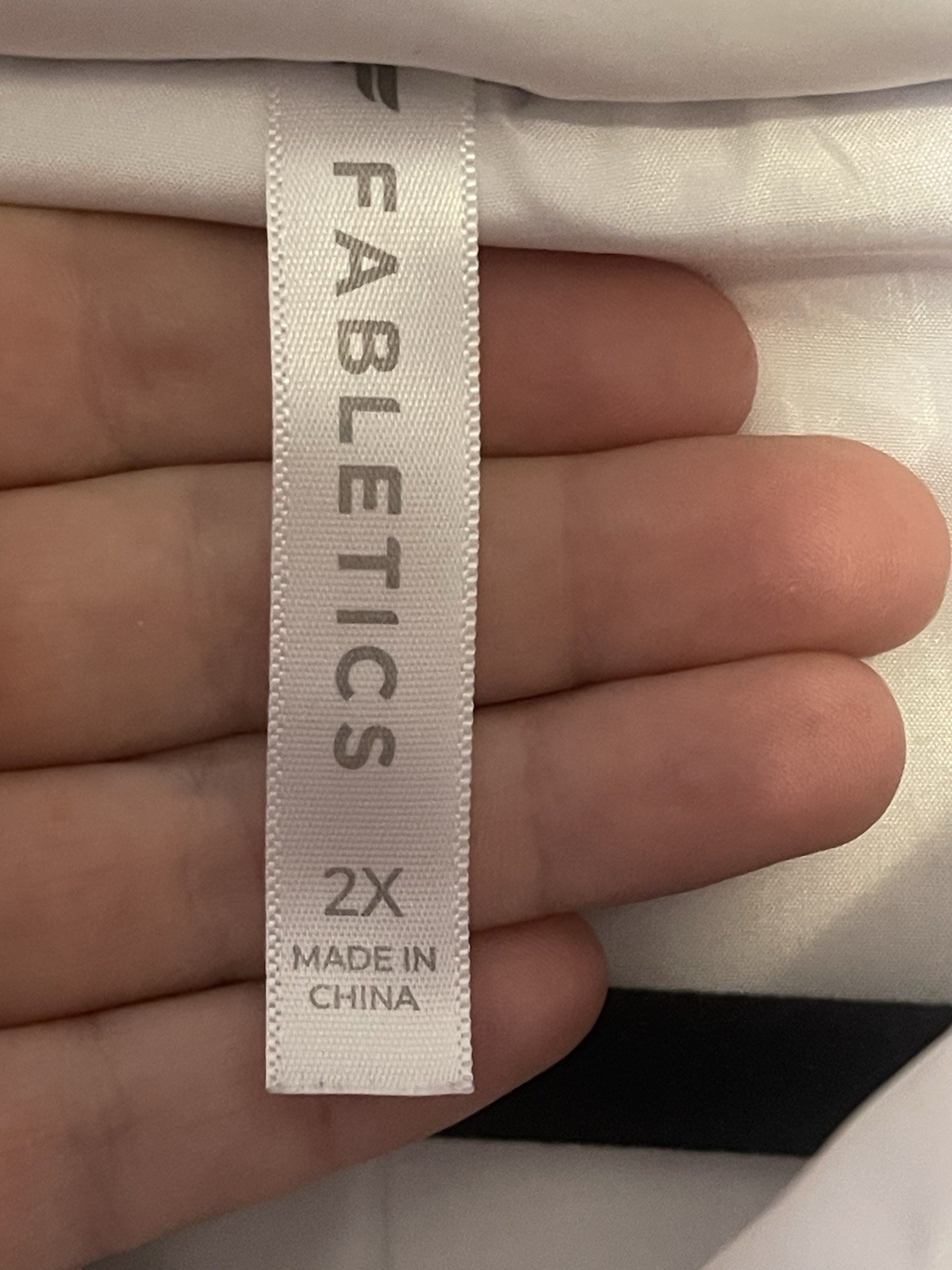 FABLETICS WHITE PUFFER JACKET SIZE 2X~Women's, Lo… - image 2