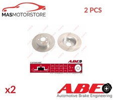 BREMSSCHEIBEN SATZ PAAR HINTEN ABE C42046ABE 2PCS I FÜR TOYOTA AVENSIS
