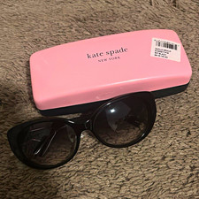 kate spade new york Hello Sunshine 2 Sunglasses Black Gray UV400