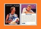 LARRY BIRD 1992 Skybox USA Basketball Autograph card Authentic Signature