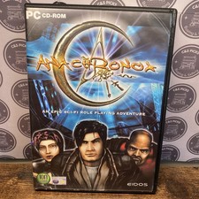 Anachronox PC CD-ROM Spiel RPG 2 Disc Epic Si-Fi Adventure Handbuch / Einlagen 