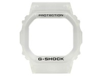 Casio Bezel Resin Weiß Transparent DW-5600LS-7