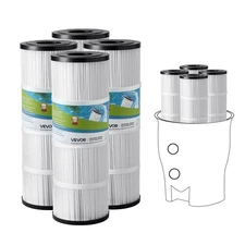VEVOR Pool Filter Cartridge 4x 80 Sq. Ft Spa Hot Tub Filter Cartridge Replacemen