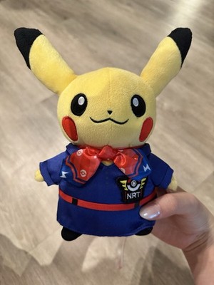 Pokémon Narita Airport NRT Limited Edition Flight Attendant Pikachu NWT