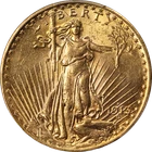 1913-D Saint-Gaudens Gold $20 - Labeled as 'S' Mint - PCGS MS62 Strong Strike