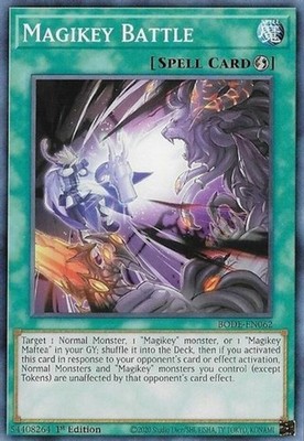 Magikey Battle - BODE-EN062 - Common - 1st Edition - Lightly Played