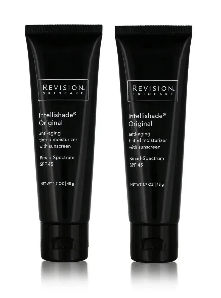 2 New Revision Skincare Intellishade Original Tinted Moisturizer SPF 45, 1.7 oz.
Opens in a new wind